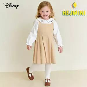 [헤이미니] [디즈니]미스버니 카라레이어드플리츠원피스