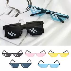 8비트 픽셀 선글라스 인싸템 휴가 촬영 아이템 안경 떠그라이프 아날로그 레트로 복고 썬글라스