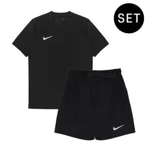 [나이키](상의+하의) 나이키 드라이핏 스우시 반팔티+반바지 세트