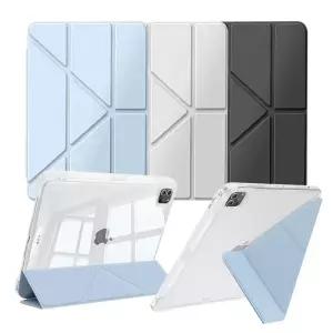 아이패드 Y형 스마트 북커버 케이스 M3 M4 M5 프로 에어 미니 11 10 9 8 7 6 5세대 10.2 10.9 11 12.9 13 iPad 가로형 세로형 거치 투명백커버