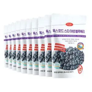 캐나다100% 옥스포드 야생블루베리 동결건조 과일칩 30g 10팩