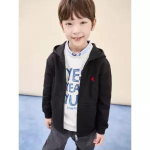 [BEANPOLE KIDS] [BEANPOLE KIDS] [BEANPOLE KIDS] [Essential] 후드 집업  블랙 (BI5941UE35) (BI5941UE35) (BI5941UE35)