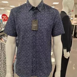 트레몰로 HC09 반팔 캐주얼 남방 인디안 SS 여름 남성 네이비 슬림핏  NS4M3301