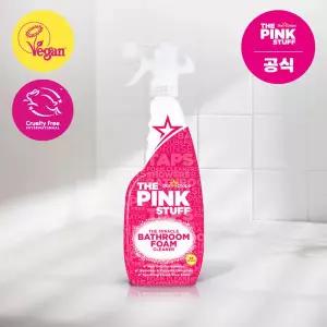 [핑크스터프] 미라클 배스룸 폼 클리너 750ml 욕실 찌든때 물때 얼룩 제거