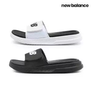 뉴발란스 1501 쿠셔닝 슬라이드 슬리퍼 블랙 화이트 2종택일