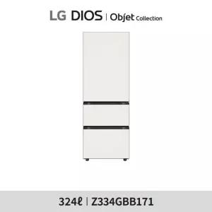 LG 디오스 오브제컬렉션 김치톡톡 Fit  Max Z334GBB171