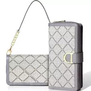 아트박스 키스맥 지갑형 스트랩 럼블 케이스 갤럭시S25FE)