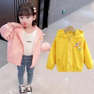 유아동 후드집업 바람막이 점퍼 봄 가을 간절기 외투 여아 봄 가을 남아 긴팔 자켓 후디