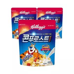 켈로그 콘푸로스트 시리얼 600g x 3개