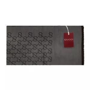 GG 울 실크 머플러 그레이 165904 3G646 1264