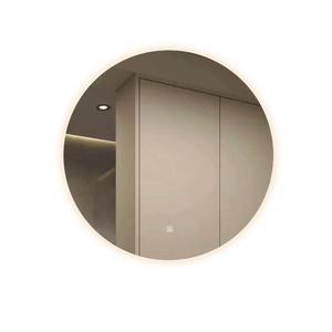 화장실 led 거울 욕실 욕실led거울 현관 둥근 거울장 터치형 7인치 장식