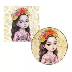 뷰티피플 철벽녀 시즌16 소이 단백질 두유크림 앰플 쿠션 커버 톤보정 본품