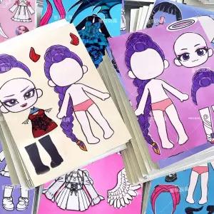 케데헌 다꾸 DIY 스티커북 캐릭터 더피 조이 놀이 KPOP 미라 스티커 의상