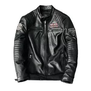 가죽 재킷 바이크 보호대 슈트 복장 라이더 오토바이