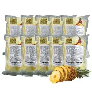 산들네이처 파인애플 냉동파인애플 파인애플주스 10kg (1kg x 10봉)