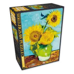 학산문화사 직소퍼즐 명화 1014pcs (세송이 해바라기 1888)/교실/방과후/다문화/교육/단체/수업/생활/액자
