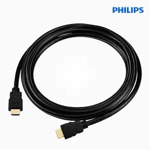 필립스 HDMI 케이블 2.0 4K UHD 골드메탈 실속형 1.5m 3m 5m 3종