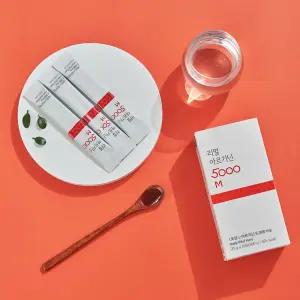 리얼 아르기닌 5000M 20gX14스틱 초고함량 L-아르지닌 6500mg 액상 헬스 단백질 비타민 남녀노소 남성 여성 활력 부스팅 운동전음료