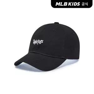 [MLB키즈](공식)26N 스몰 스트릿 로고 볼캡 NY (Black)7ACP77A6N-50BKS