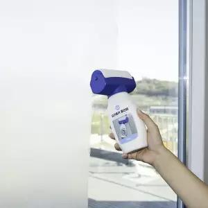 그로홈 유리블러 올인원 시선차단 프라이버시 창문 초보자용 시선차단 쉬운 시트지 붙이는커텐 사무실유리창 DIY 반지하인테리어 반투명필름 창문필름