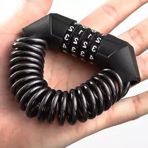 [GE가은스토어] 자전거 와이어락 비밀번호 번호 열쇠 휴대용 자물쇠 자전거도난방지 전동킥보드자물쇠