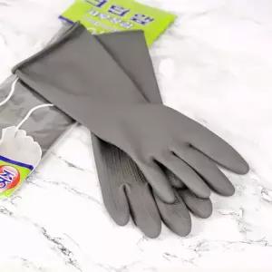 크린랩 es 컬러 고무장갑 그레이 M 중   주방용 설거지