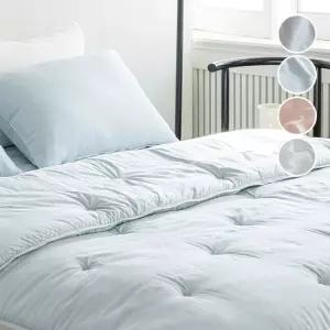 [베개세트] 알러지케어 사계절 차렵 이불 봄 가을 간절기 먼지없는 가벼운 침구 퀸 Q 베개 세트