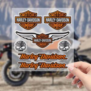 호환 오토바이 스티커 오토바이 헬멧 바디 반사 데칼 장식 스티커 Harley Davidson America ADV 1250 PA1250