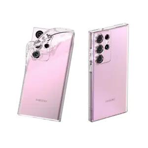 크리스탈 캡슐 프로 카메라 보호 투명 젤리 케이스 갤럭시 S25 엣지 S24 울트라 S23 플러스 S22 S21 S20 FE