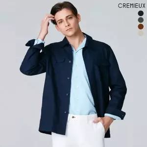 다니엘크레뮤 썸머 프렌치 린넨 블렌디드 셔츠 재킷