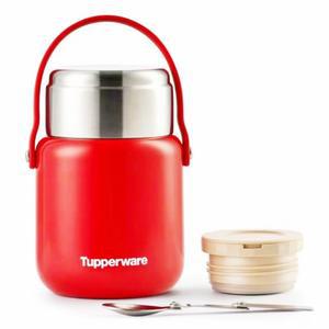 타파웨어 보온병 핫레드 어반 죽통 휴대용 그레이 1L 보냉병