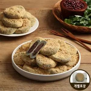 [리타방앗간] 콩쑥개떡 60gx24개입(개별포장)