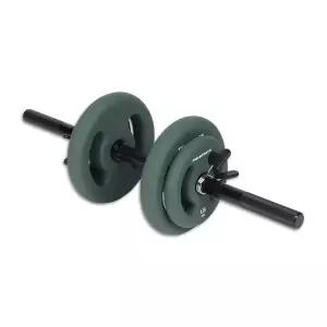 [THE-SPORTS]더스포츠 Evo Moss 무게조절 코팅 덤벨 아령 세트 홈트 헬스, 16kg 1개