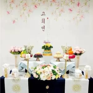 (new)2칠순상차림 대여 용왕상네이비 고희연 산수연 팔순잔치상 회갑연