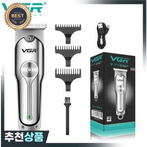 바리깡 트리머 이발기 이발기계 헤어 VGR 커팅 기계 전기 클리퍼 전문 이발 미니 충전식 남성용 V-071