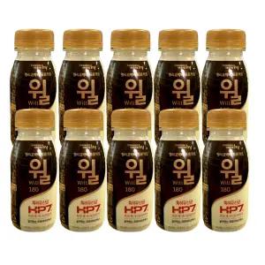 한국야쿠르트 헬리코박터 프로젝트 윌 오리지널 180ml 10개입/냉장무배