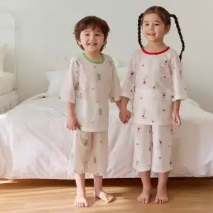 후루츠프렌즈 모달메쉬 칠부실내복(3color)