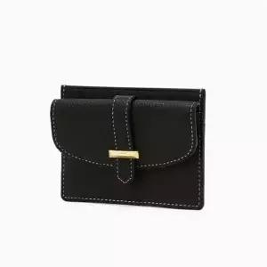 [NS홈쇼핑][헤지스ACC] HIHO6E275BK 블랙 음각로고 소가죽 카드지갑[35700074]