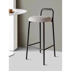 홈바 체어 카페 스탠드바 의자 기타가죽색상벨벳색상 높은 45cm적용테이블75cm 바텐