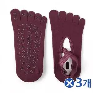 [골드스마일]논슬립 요가삭스 실내화 양말 x3개