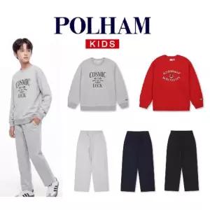 [폴햄키즈](마산점)26년 봄신상!!공용) 더블니트 스트레이트 팬츠PKG1PT3025,레귤러핏 맨투맨 PKG1TR3025