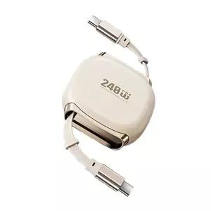 투에이비 PD 240W C to C 초고속 충전 자석 릴 케이블