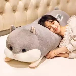 인형 사계절 베개 햄스터 바디필로우 찹쌀떡 롱쿠션