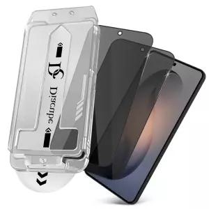 다이아큐브 갤럭시 S26플러스 3D풀커버 저지문 9H 사생활보호 강화유리 액정보호필름 2매 Easy 자동부착 지문인식지원