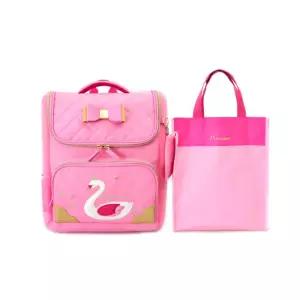 초1 여아 입학선물 백조패치 가방세트 가벼운 초등학생유행 빽팩