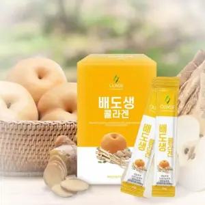 ksr (올림새) 배도생콜라겐 젤리스틱 20g 30포 x 2박스 /총 60개 / 배도라지생강 + 저분자 콜라겐 스틱