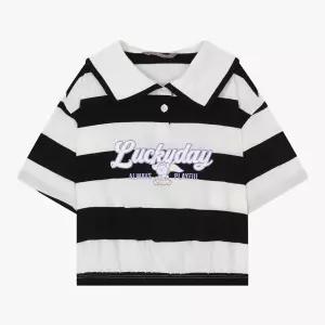 [롯데백화점]신디키즈 랍바 카라 댕깡 크롭티 CIRA24307