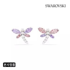 [롯데백화점]스와로브스키 [본사정품] Ariana Grande 캡슐 컬렉션 잠자리 스터드 귀걸이 5737371