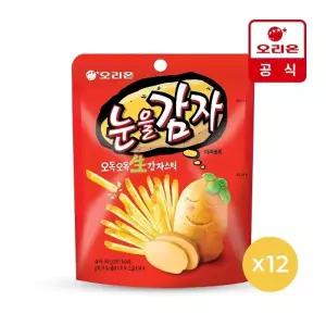 오리온 눈을감자 M(56g) x12개