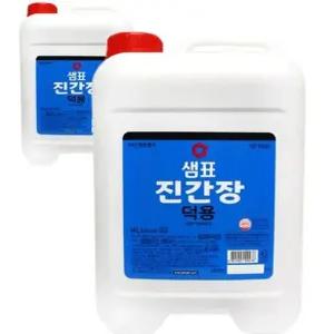 국간장 샘표 조림간장 양조간장 진간장 덕용 14L 대용량 1개
